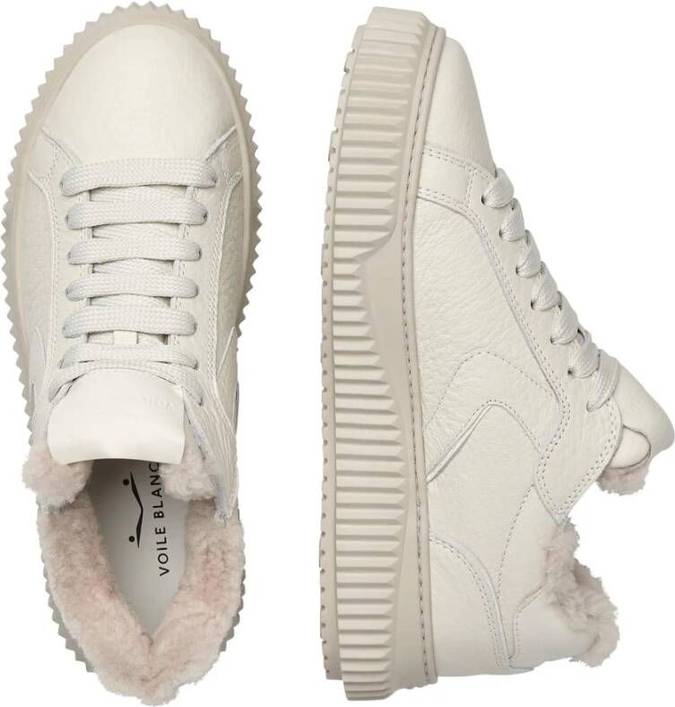 Voile blanche Leather sneakers Lipari White Dames