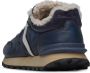 Voile blanche Leather sneakers Paris Race FUR MAN Blue Heren - Thumbnail 5