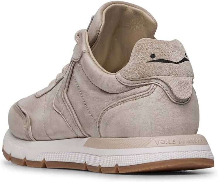 Voile blanche Leather sneakers Storm 015 Woman Beige Dames