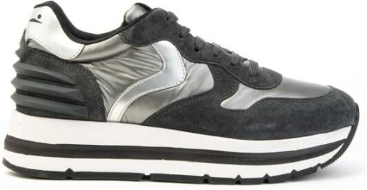 Voile blanche Maran Power Sneakers met Metallic Accents Black Dames