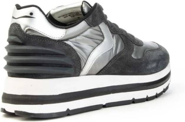 Voile blanche Maran Power Sneakers met Metallic Accents Black Dames