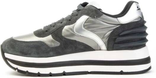 Voile blanche Maran Power Sneakers met Metallic Accents Black Dames