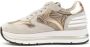 Voile blanche Maran Power Sneakers met Metallic Accents Blue Dames - Thumbnail 4