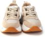 Voile blanche Sneaker Club105 met veters Beige Dames - Thumbnail 5