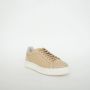 Voile blanche Beige Leren City Sneakers Beige Dames - Thumbnail 2