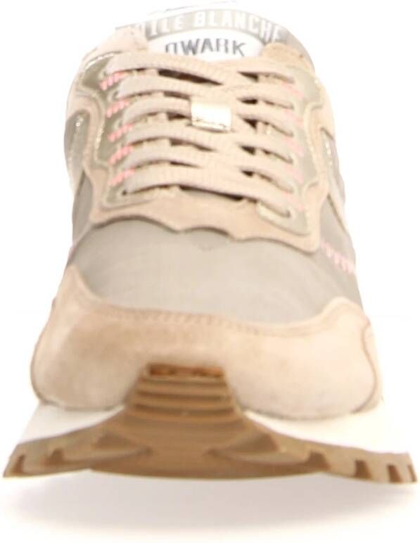 Voile blanche Beige Sneakers voor Dames Beige Dames