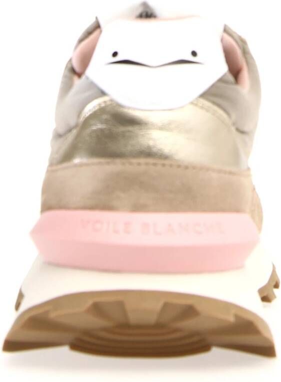 Voile blanche Beige Sneakers voor Dames Beige Dames