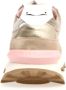 Voile blanche Suede and fabric sneakers Qwark Hype Woman Beige Dames - Thumbnail 5