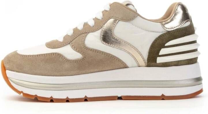 Voile blanche Dames Maran Power Sneakers Beige Dames