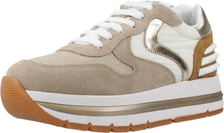 Voile blanche Sneakers Brown Dames