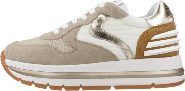 Voile blanche Sneakers Brown Dames