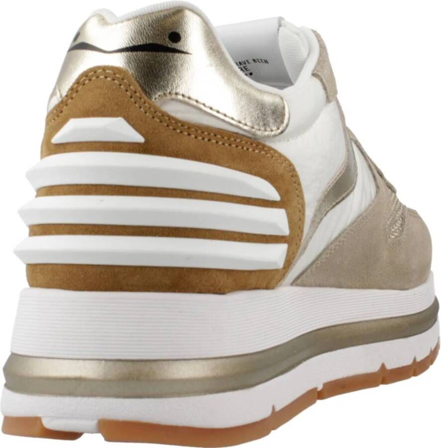 Voile blanche Sneakers Brown Dames