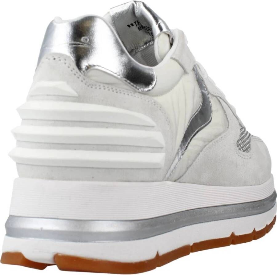 Voile blanche Elegante Power Sneakers voor Vrouwen Gray Dames