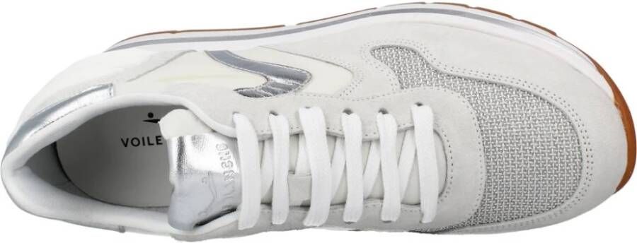 Voile blanche Elegante Power Sneakers voor Vrouwen Gray Dames