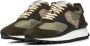 Voile blanche Qwark Man Army-Mimetico Verde Sneakers Groen Heren - Thumbnail 6