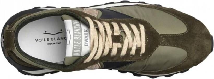 Voile blanche Qwark Man Army-Mimetico Verde Sneakers Groen Heren