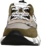 Voile blanche Groene textiel sneakers voor heren Green Heren - Thumbnail 7