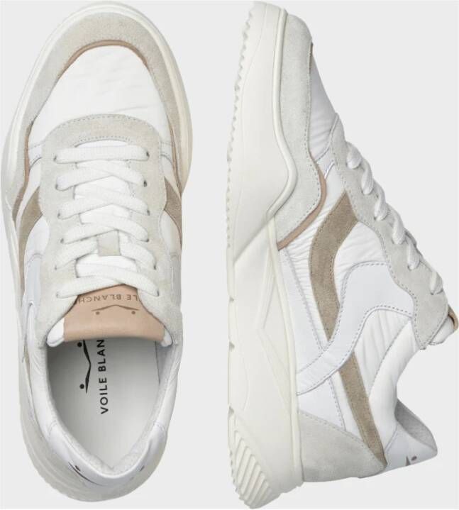 Voile blanche Sneakers Wit Dames