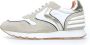 Voile blanche Witte Casual Textiel Sneakers met 2cm Rubberen Zool White Dames - Thumbnail 2