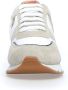 Voile blanche Witte Casual Textiel Sneakers met 2cm Rubberen Zool White Dames - Thumbnail 4