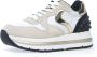 Voile blanche Witte Casual Textiel Sneakers met 4cm Rubberen Zool White Dames - Thumbnail 4