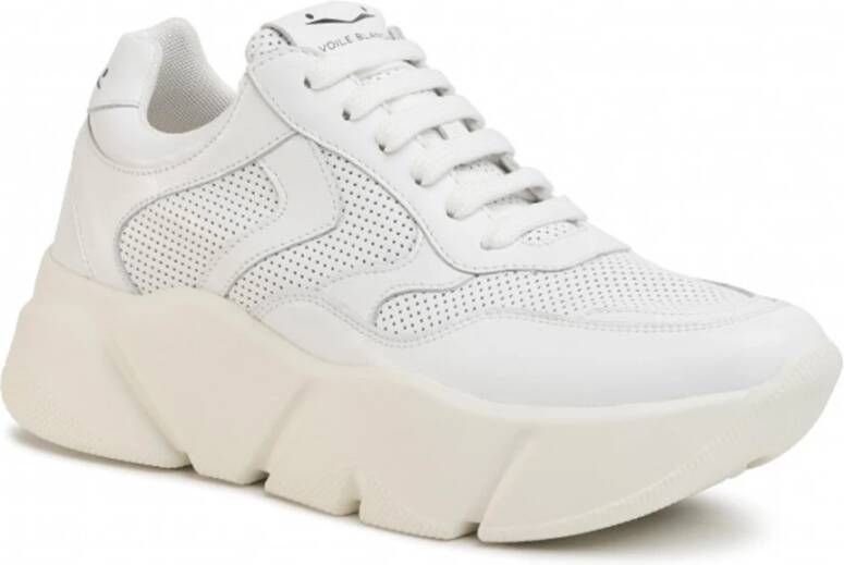 Voile blanche Witte Casual Sneakers voor Vrouwen Wit Dames