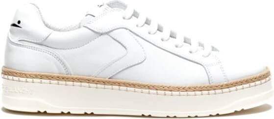 Voile blanche Witte Sneakers Wit Heren