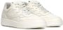 Voile blanche Witte Leren Geperforeerde Sneakers Street Chic Stijl White Heren - Thumbnail 3