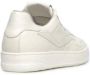 Voile blanche Witte Leren Geperforeerde Sneakers Street Chic Stijl White Heren - Thumbnail 4