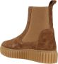 Voile blanche Stijlvolle Sneakers voor Dagelijks Gebruik Brown Dames - Thumbnail 3