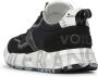 Voile blanche Suede and fabric sneakers Club01. Black Heren - Thumbnail 5