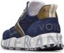 Voile blanche Blauwe Leren Nylon Club01 Sneakers Blue Heren - Thumbnail 6