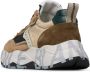 Voile blanche Suede and fabric sneakers Club105. Brown Dames - Thumbnail 5