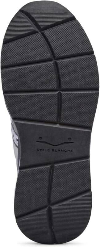 Voile blanche Suede and fabric sneakers Club105. Gray Dames