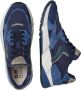 Voile blanche Blauwe Sneakers met Multicolor Suède Inzetstukken Blue Heren - Thumbnail 3