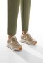 Voile blanche Suede and fabric sneakers Maran Power Beige Dames - Thumbnail 2