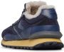 Voile blanche Suede and fabric sneakers Qwark Hype FUR MAN Blue Heren - Thumbnail 5