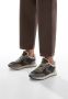 Voile blanche Suede and fabric sneakers Storm 015 FUR Man. Gray Heren - Thumbnail 2