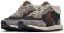 Voile blanche Suede and fabric sneakers Storm 015 FUR Man. Gray Heren - Thumbnail 4