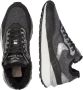 Voile blanche Suede and felt sneakers Qwark Hype FUR Woman Black Dames - Thumbnail 3