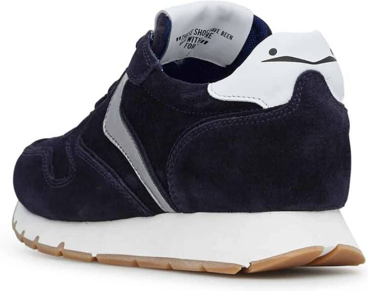 Voile blanche Suede and leather sneakers Julia Blue Dames