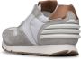 Voile blanche Suede and technical fabric sneakers Liam Power White Heren - Thumbnail 5