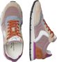 Voile blanche Suede and technical fabric sneakers Storm 015 Woman Purple Dames - Thumbnail 3