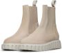 Voile blanche Suede ankle boots Grenelle Chelsea Beige Dames - Thumbnail 4