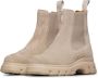 Voile blanche Suede ankle boots Twilly Chelsea 2 Beige Dames - Thumbnail 4