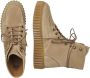 Voile blanche Suede ankle sneakers Tissa Brown Dames - Thumbnail 3