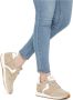 Voile blanche Suede sneakers Julia Beige Dames - Thumbnail 2