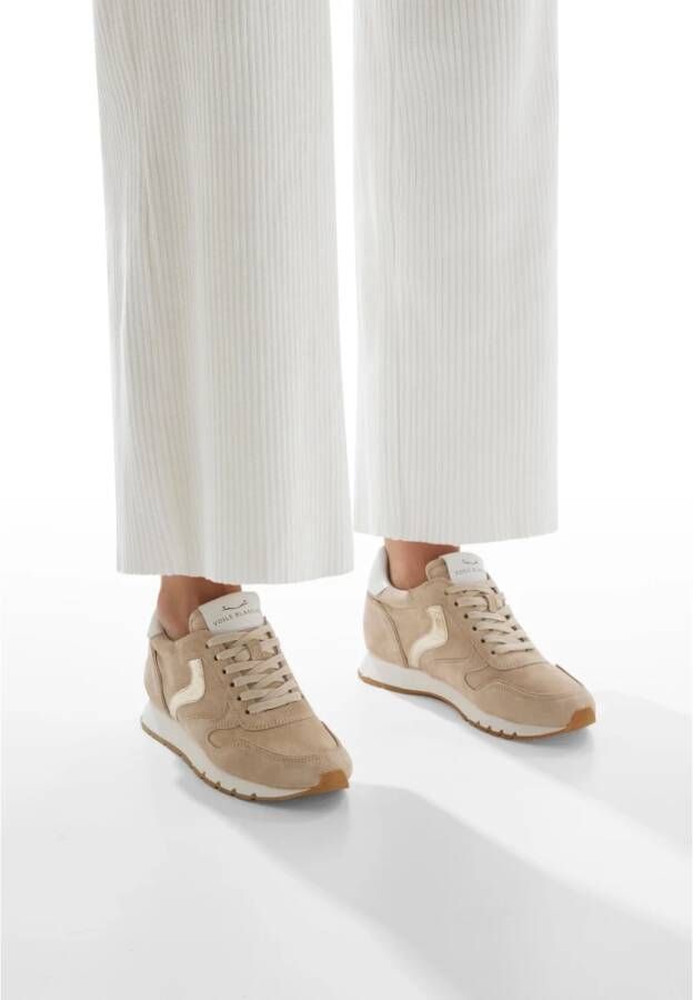 Voile blanche Suede sneakers Julia Beige Dames