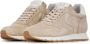 Voile blanche Suede sneakers Julia Beige Dames - Thumbnail 4