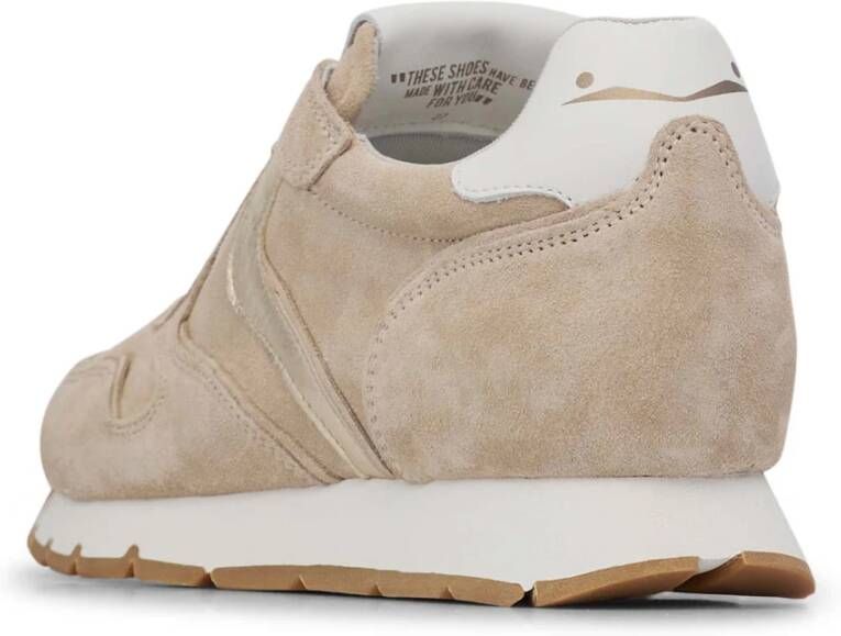 Voile blanche Suede sneakers Julia Beige Dames